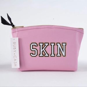 Ruby & Cash SKIN cosmetic pink toiletries bag